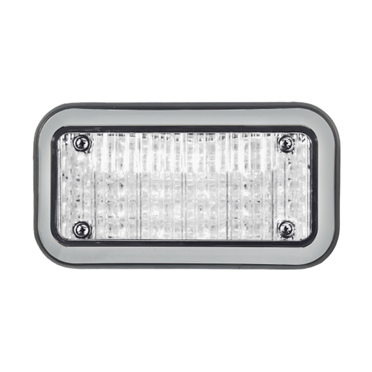Luz Perimetral 3X7 y LEDs claros, con bisel