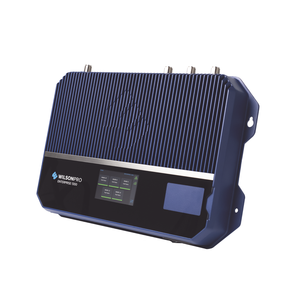 KIT Amplificador de señal celular 4G LTE, 3G y Voz. Especial para áreas comerciales que reciben la señal de múltiples torres. Cubre áreas de hasta 3716 metros cuadrados.