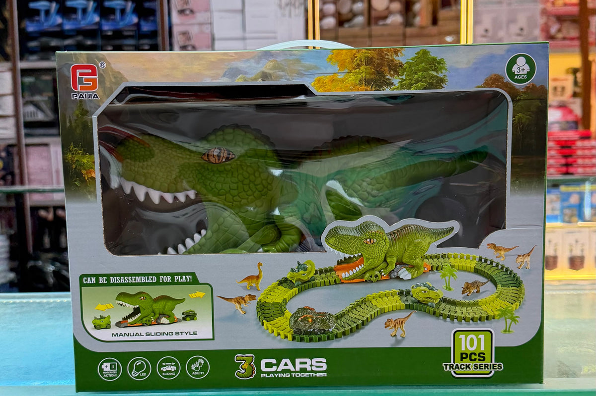 Pista dinosaurio 101pcs