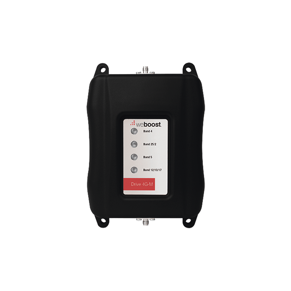 Vehicle cell phone signal booster kit, supports 4G LTE, 3G, and 2G, and improves phone calls, multi-user. Amplifies the 850MHz, 1900MHz, 1700/2100MHz, and 700MHz frequency bands, with a maximum gain of 50dB.