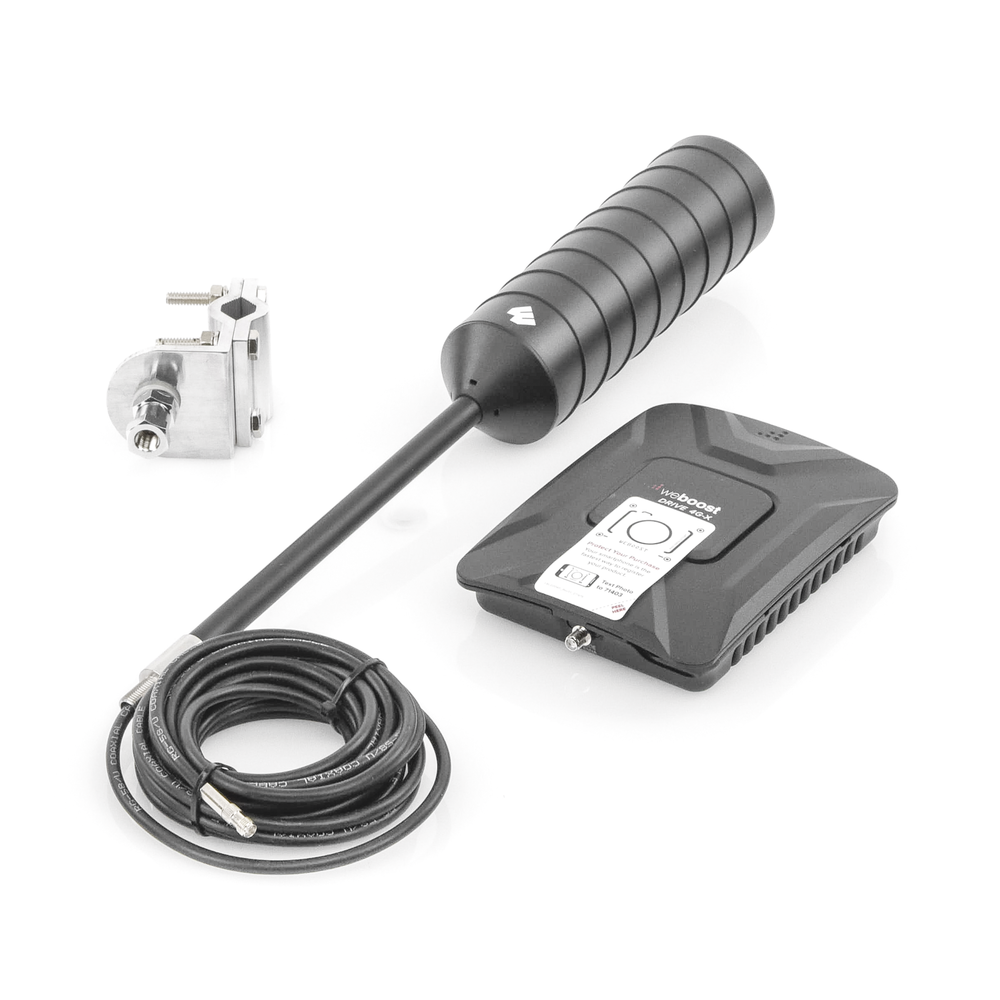 Kit amplificador de señal celular 4G-X OTR | Especial para Tractocamión y Vehículos Pesados | Opera con Todos los Carriers y Soporta 4G LTE y 3G