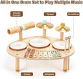 Bateria infantil en madera