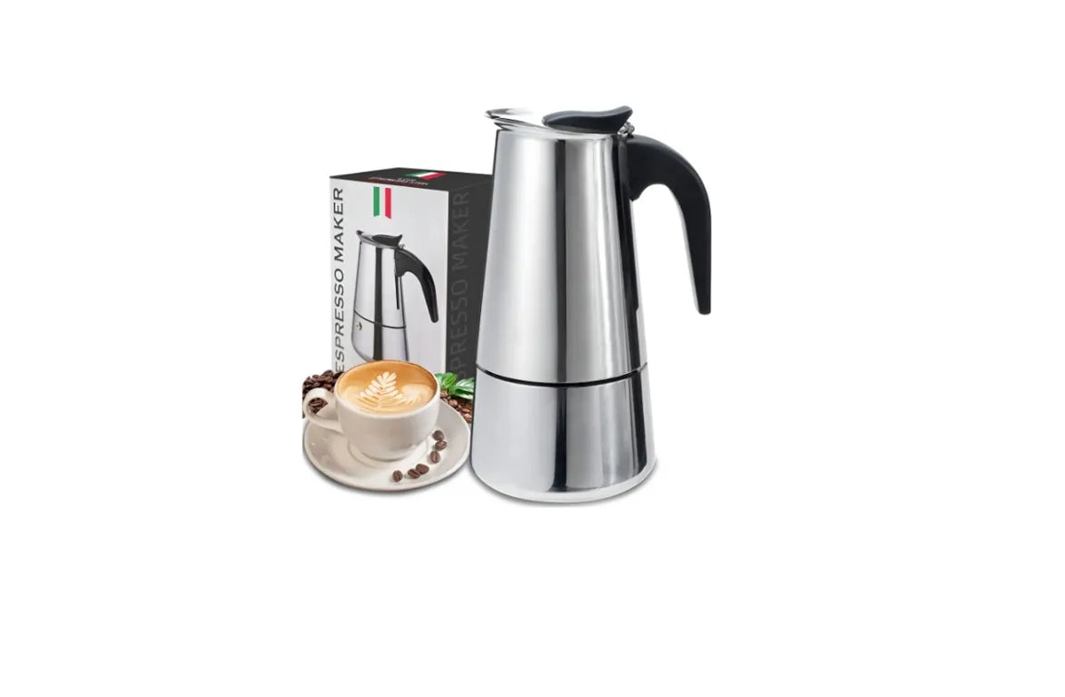 Cafetera Moka Acero Inox 9 Tazas