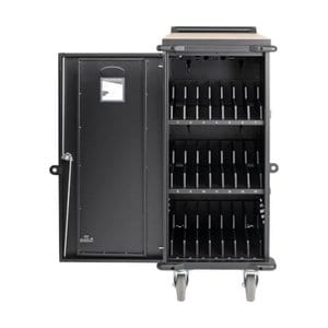 Carro de carga Tripp Lite CSC21AC para 21 dispositivos, madera y acero