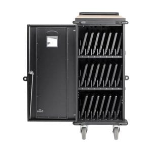 Carro de carga Tripp Lite CSC21AC para 21 dispositivos, madera y acero