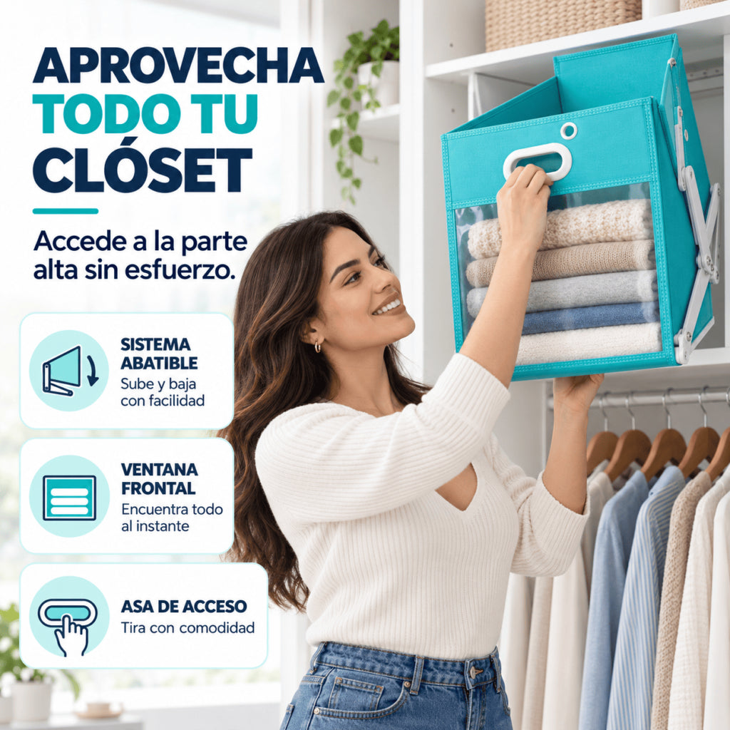 Organizador de ropa plegable