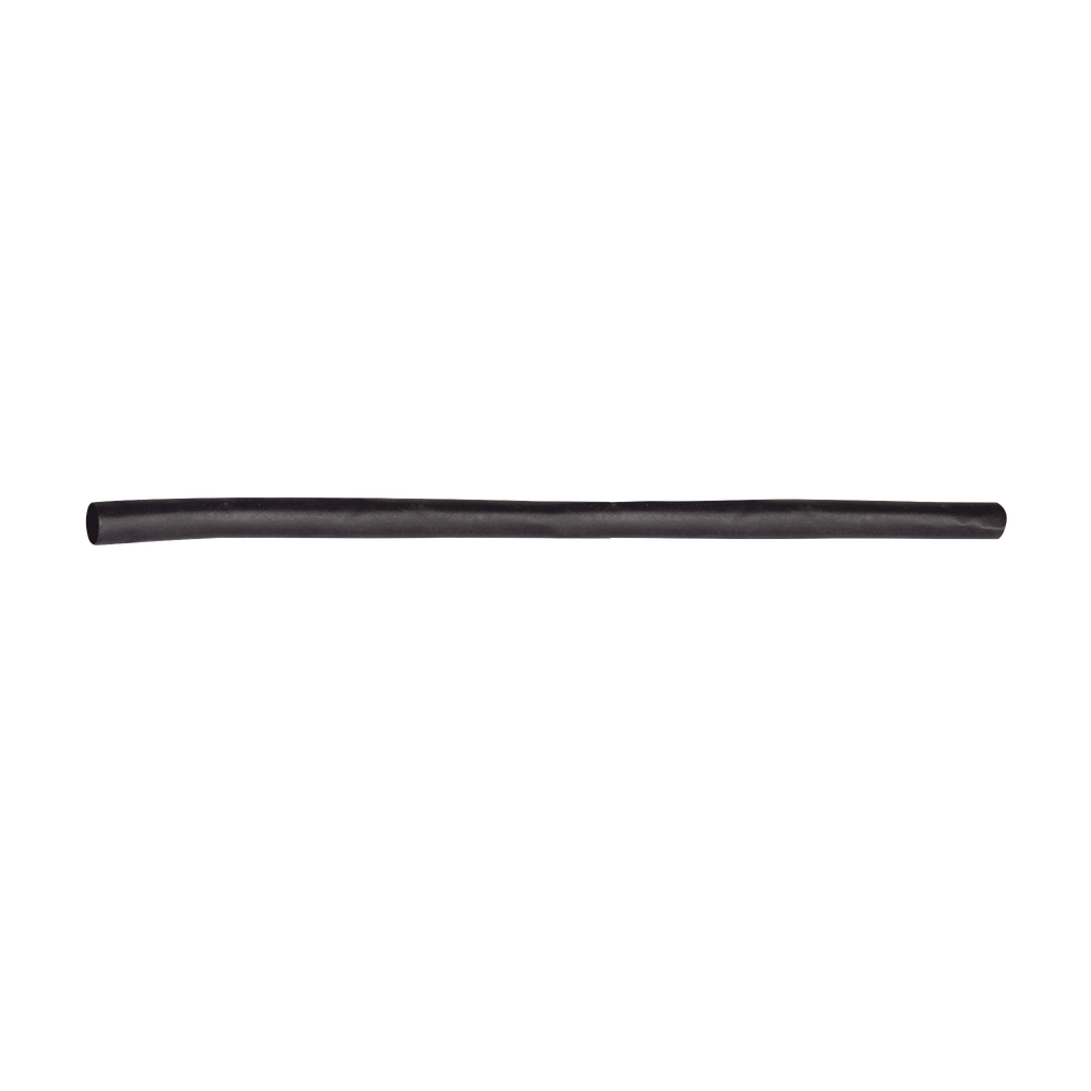 Tubo Termoencogible (Termofit) Negro de 1.2 m, 1" de Diámetro, Reduce de 2:1, Poliolefina.