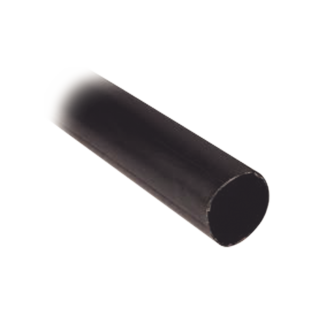 Tubo Termoencogible (Termofit) Negro de 1.2 m, 1.5" de Diámetro, Reduce de 2:1, Poliolefina.