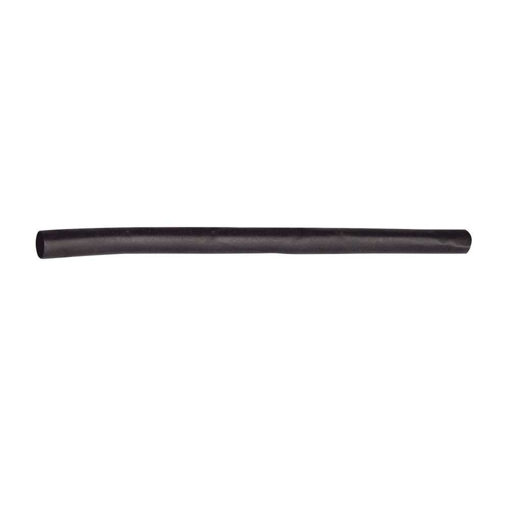 Tubo Termoencogible (Termofit) Negro de 1.2 m, 1/2" de Diámetro, Reduce de 2:1, Poliolefina.