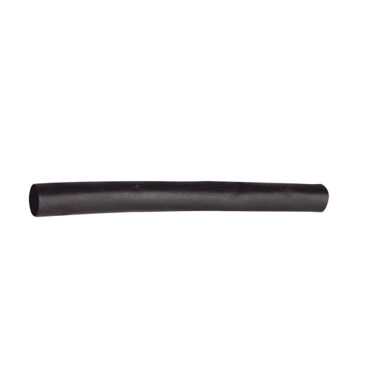 Tubo Termoencogible (Termofit) Negro de 1.2 m, 1/4" de Diámetro, Reduce de 2:1, Poliolefina.