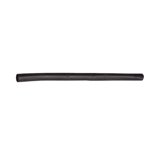 Tubo Termoencogible (Termofit) Negro de 1.2 m, 1/8" de Diámetro, Reduce de 2:1, Poliolefina.