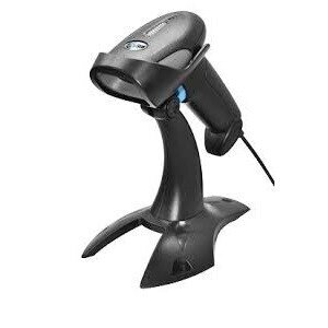 Escáner de código de barras 3nStar SC410 1D/2D, USB y serial, base incluida