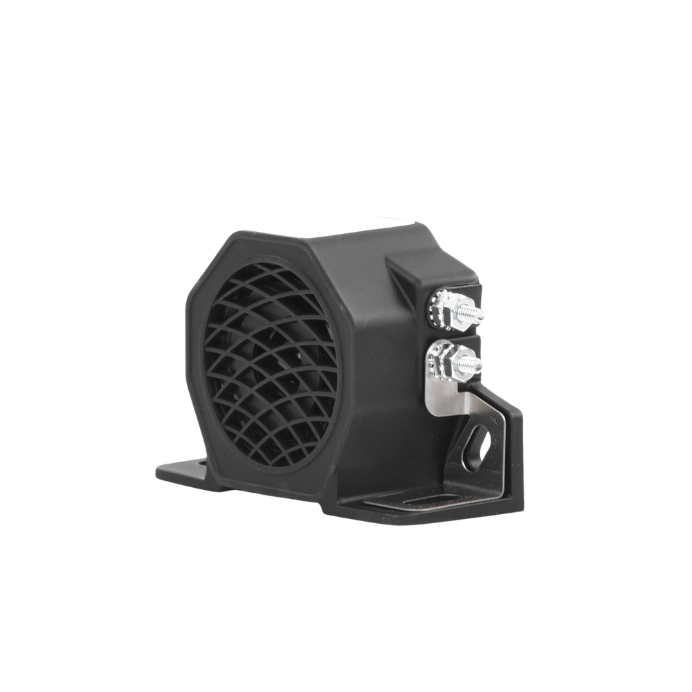Alarma de reversa, 12-24 Vcd, 97 dBA