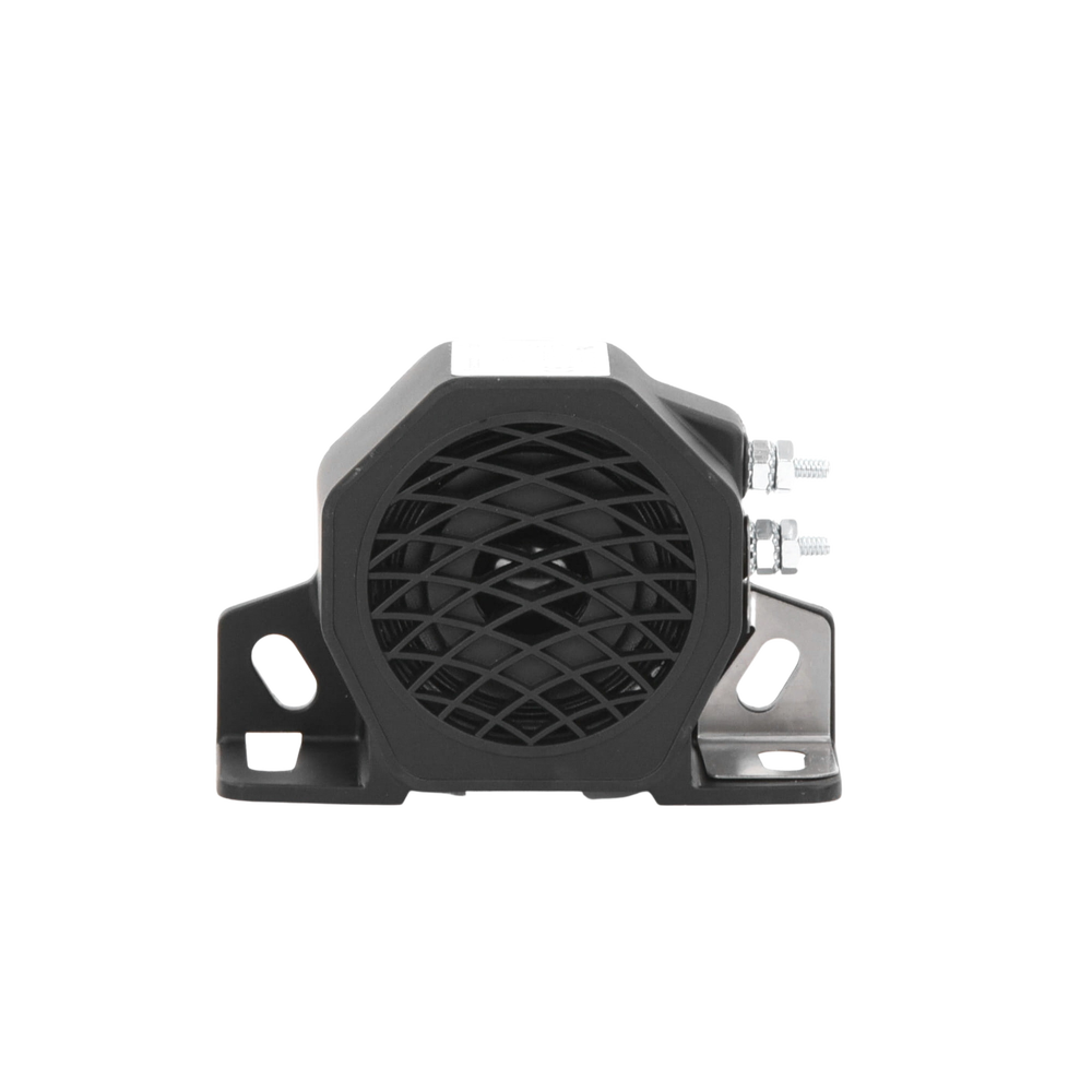 Alarma de reversa, 12-24 Vcd, 97 dBA