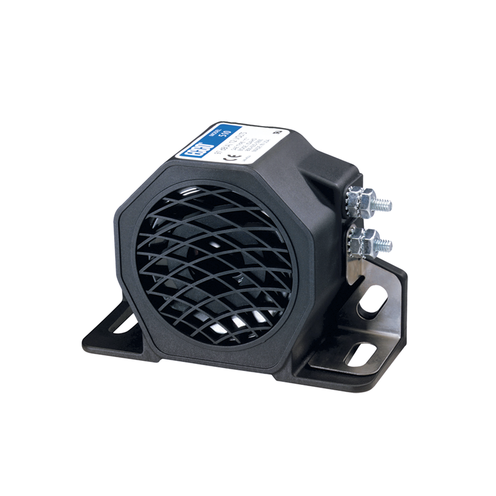Alarma de reversa, 12-24 Vcd, 97 dBA