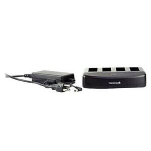 Cargador de baterías Honeywell 220540-000 multibahía, soporta 4 baterías