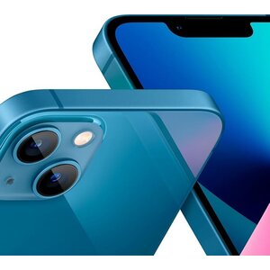 Celular Apple iPhone 13 MLQA3LZ/A 256 GB, color azul