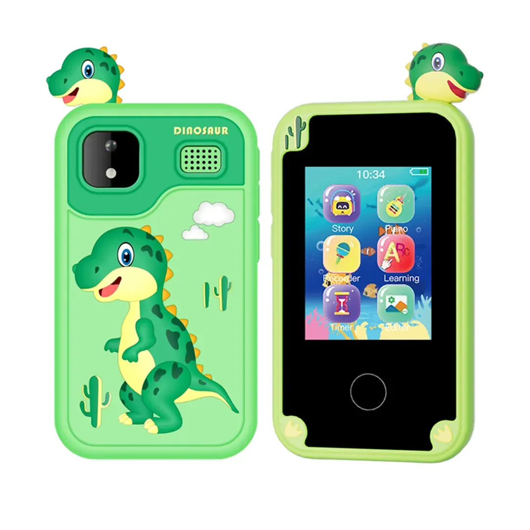 Celular Infantil Dinosaurio con Cámara