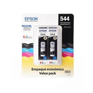 Botella de tinta Epson T544120-DUAL negro, inyección, 65 mL x 2