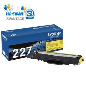 Tóner Brother TN227Y amarillo, alto rendimiento, láser