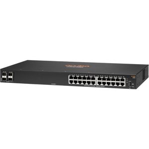 Switch Aruba R8N88A 6000 24G, 4 SFP 1G, consola USB-C