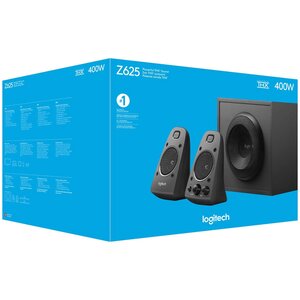 Sistema de altavoces Logitech Z625 2.1 200 W RMS THX negro