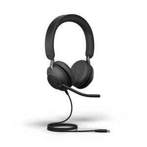 Auriculares Jabra Evolve2 40 SE 24189-999-999 cableados estéreo USB-A