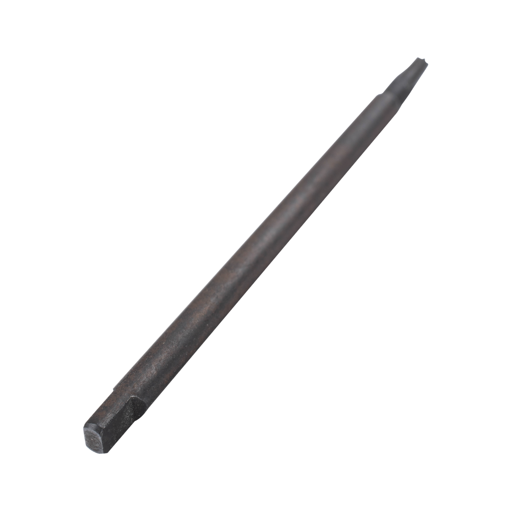 T-6 Torx key on 1/4 inch handle adapter
