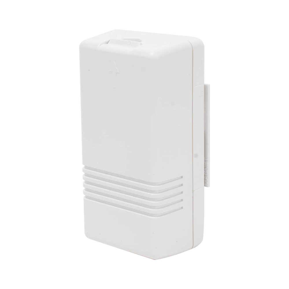 Contacto Magnético Inalámbrico / Se puede conectar OTRO Sensor Cableado / 2 Zonas /Batería de Larga Duración 3-5 años