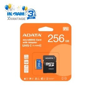 Tarjeta microSDXC Adata Technology Premier 256GB UHS-I, 100MB/s lectura