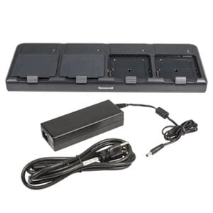 Cargador de batería Honeywell CT40-QBC-1 multibahía 120 V AC 4 baterías