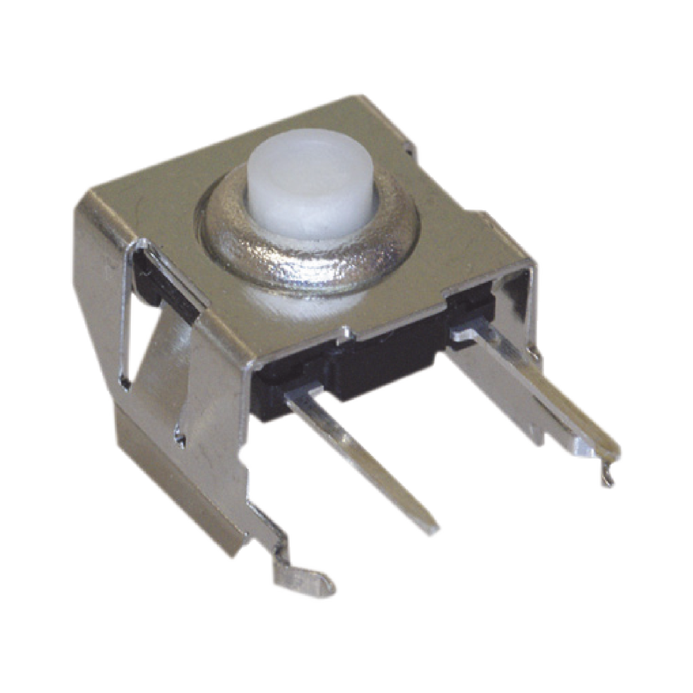 Interruptor Táctil en Ángulo Recto / PCB, SPST, 50 mA, 12 Vcd (RoHS), para Mic. KMC-22