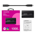 SSD externo Adata SD810-1000G-CBK, 1 TB, USB-C, hasta 2000 MB/s