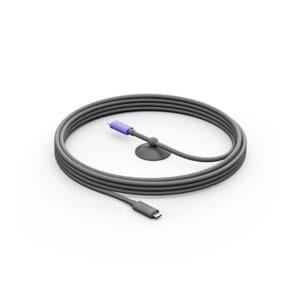 Cable USB-C Logitech 952-000195 5 m, USB 3.1 Gen 2, macho a macho