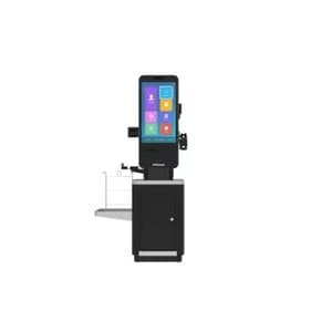 Terminal POS Histone HS520T Android 12 impresora Epson escáner base metálica
