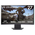 Monitor LG UltraGear 27GS60QC-B 27", QHD, curvo, 1ms