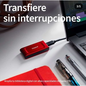 SSD externo Kingston XS1000 SXS1000R/2000G 2 TB, USB 3.2 Gen 2, 1050 MB/s