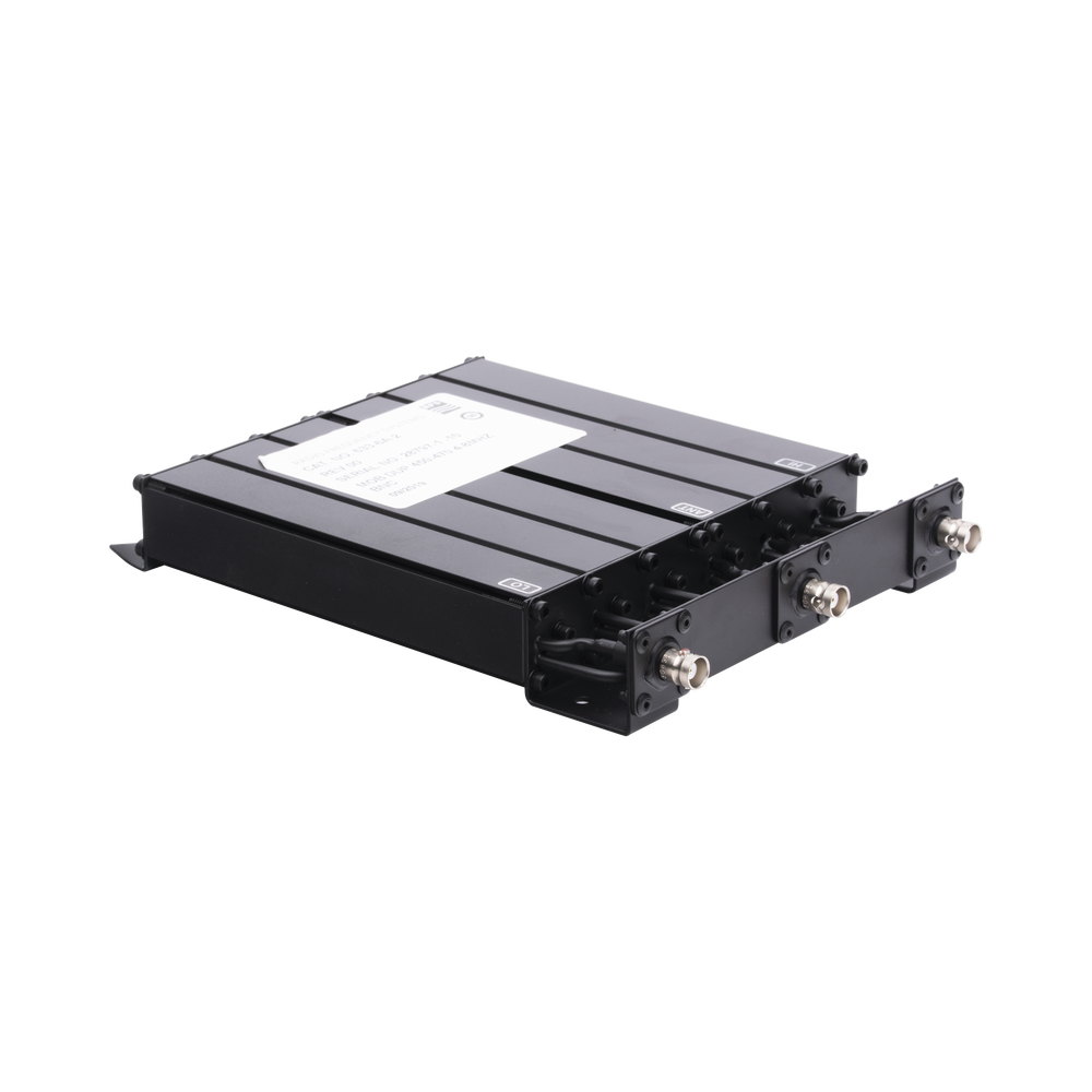 --Discontinued-Compact Band Rejection Duplexer, 450-470 MHz, 6 cavities, 50 Watt.