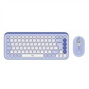 Combo teclado y mouse Logitech POP Icon 920-013054 Bluetooth español 4000 dpi