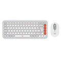 Combo teclado y mouse Logitech 920-013055 Bluetooth, español y 4000 dpi