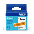 Cinta Brother P-touch BTAGT31 12 mm x 4 m, negra sobre naranja