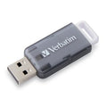 Memoria USB Verbatim 23942712701 SeaGlass 64GB color gris