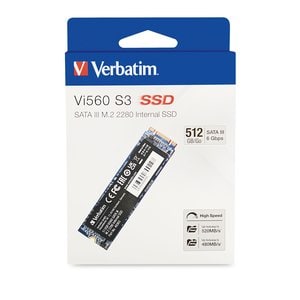 SSD interno Verbatim 23942493631 UES Vi560 512GB SATA III M.2 2280