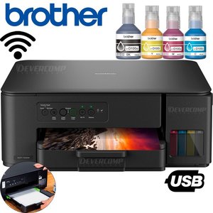 Impresora multifuncional Brother DCP-T430W InkBenefit Tank caja dañada