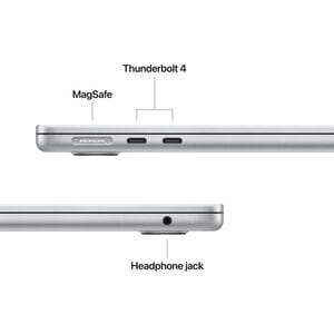 Portátil Apple MacBook Air MW0X3E/A 13.6", M4, 16GB, SSD 512GB