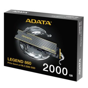 Unidad SSD Adata Technology Legend 860 SLEG-860-2000GCS 1.95TB M.2 NVMe