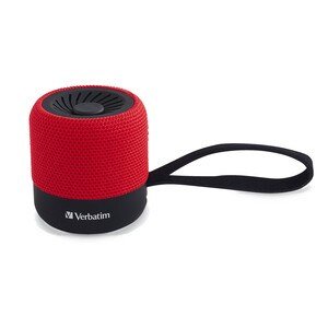 Mini altavoz Verbatim 23942702306 Bluetooth, 3 W y color rojo