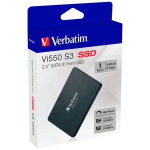 SSD Verbatim Vi550 SATA III 2.5 pulgadas 1 TB, hasta 560 MB/s
