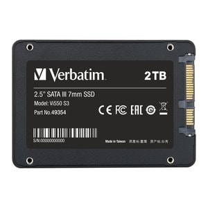 SSD Verbatim Vi550 23942703945 2TB SATA III 2.5 pulgadas 560MB/s