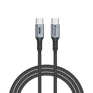 Cable Verbatim 23942318453 USB-C a USB-C, 60 W y 120 cm